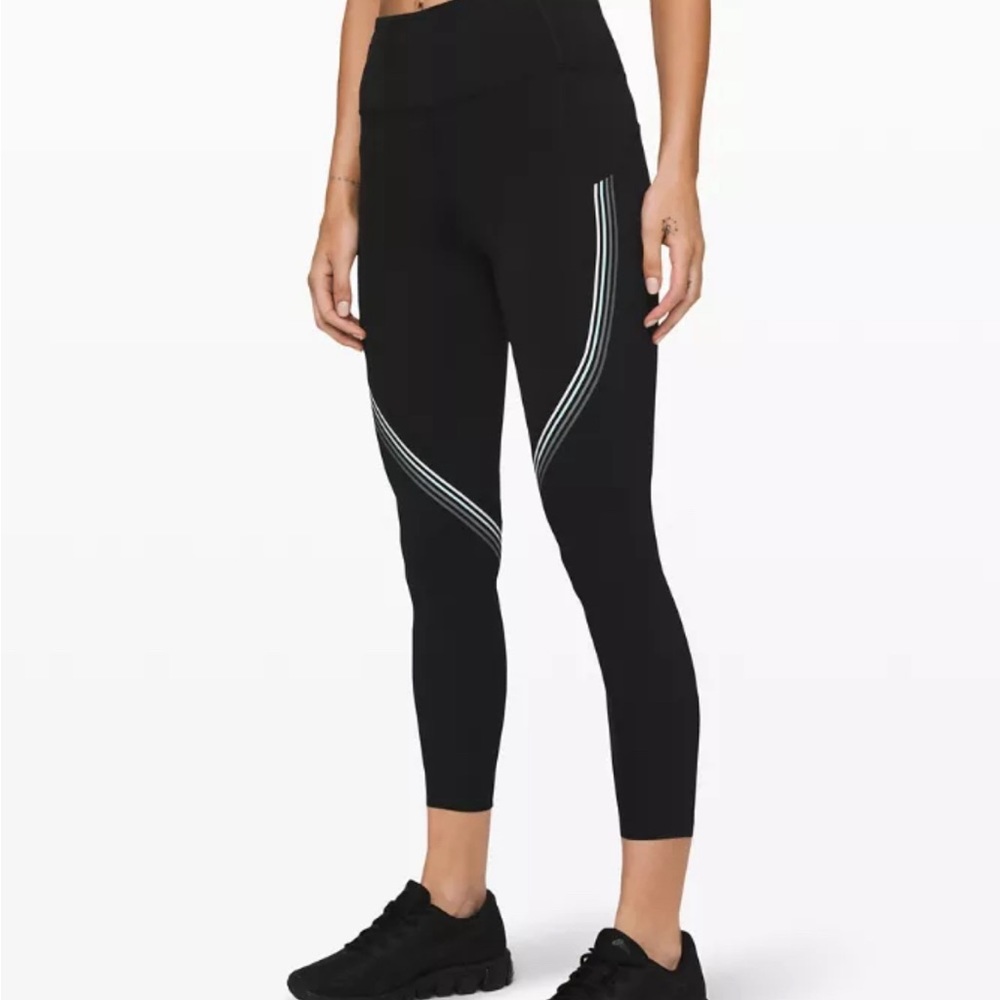 Lululemon Speed Limit Crop 23" Running Tights.